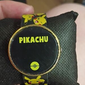 Pokemon Pikachu Black and Yellow Smartwatch